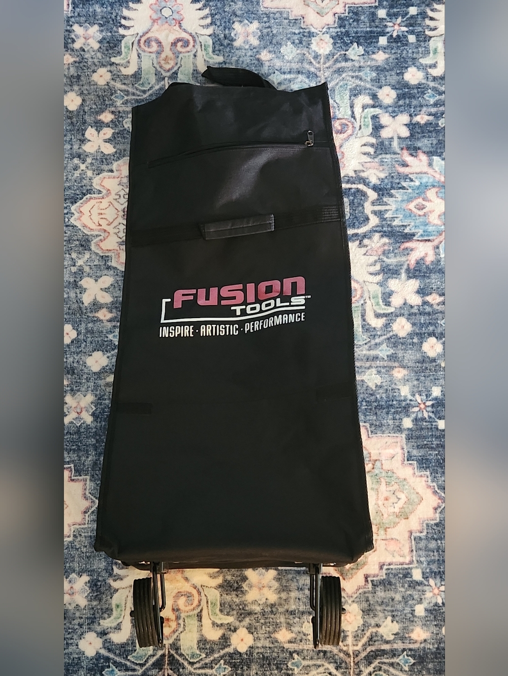 Fusion Tools Large Salon Stylist Wheeled Tote Bag 30x13x10